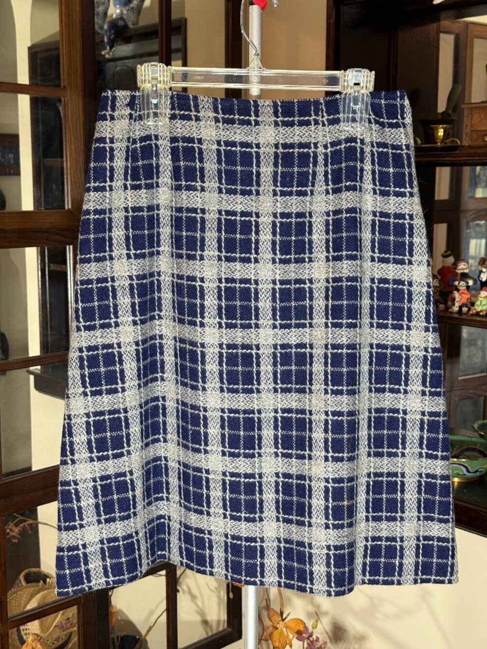 Vintage Braemar 100% Scottish Wool Plaid Women’s Skirt Lined Made in USA Size 16